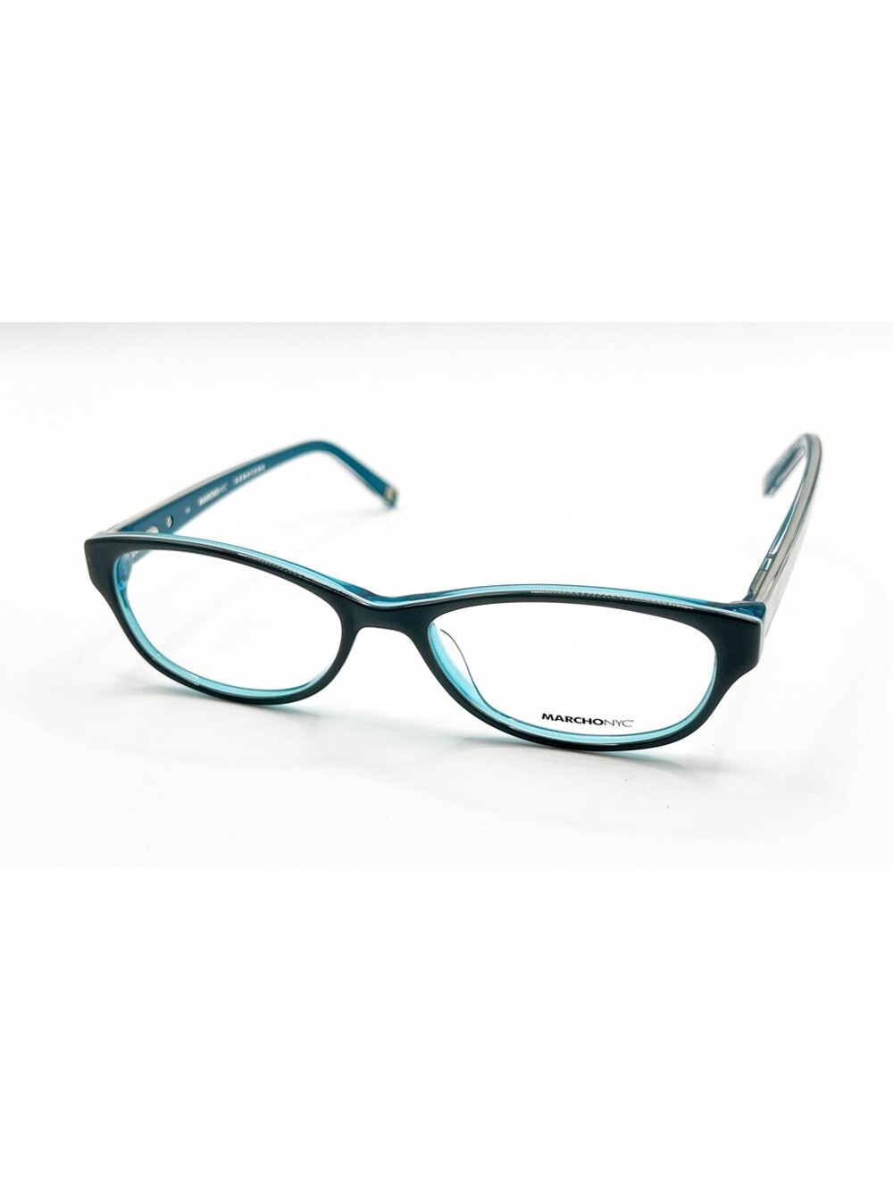 Marchon Nyc Tribeca 300 Deep Blue Authentic Eyeglasses 50-16-135